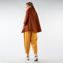 HIGH COLLAR BOUCLÉ WAISTCOAT