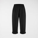 Spodnie baggy z zakładkami