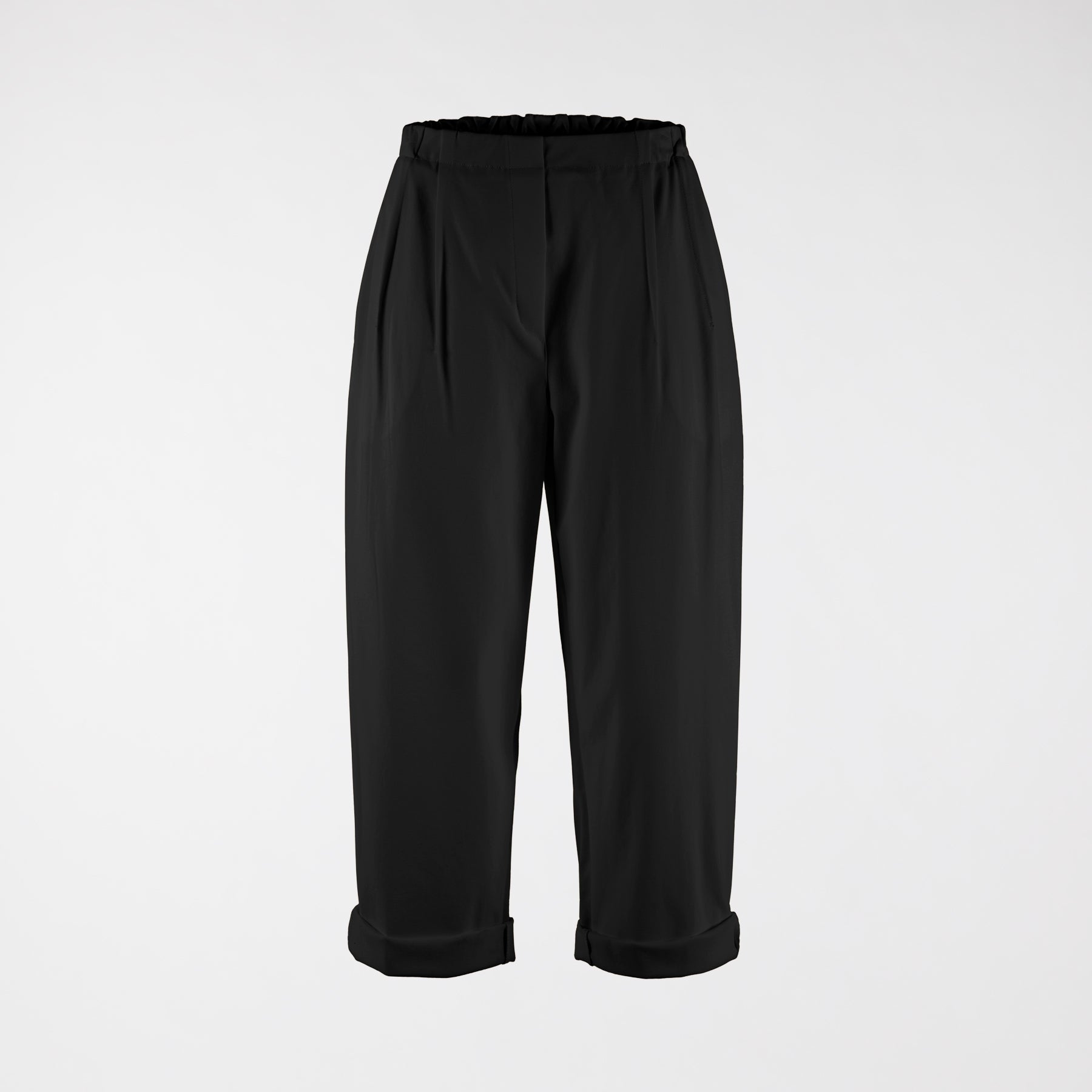 PANTALONI LARGHI CON PIEGHE