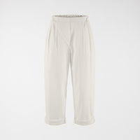 Spodnie baggy z zakładkami