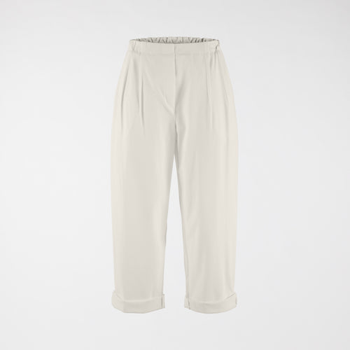 Spodnie baggy z zakładkami