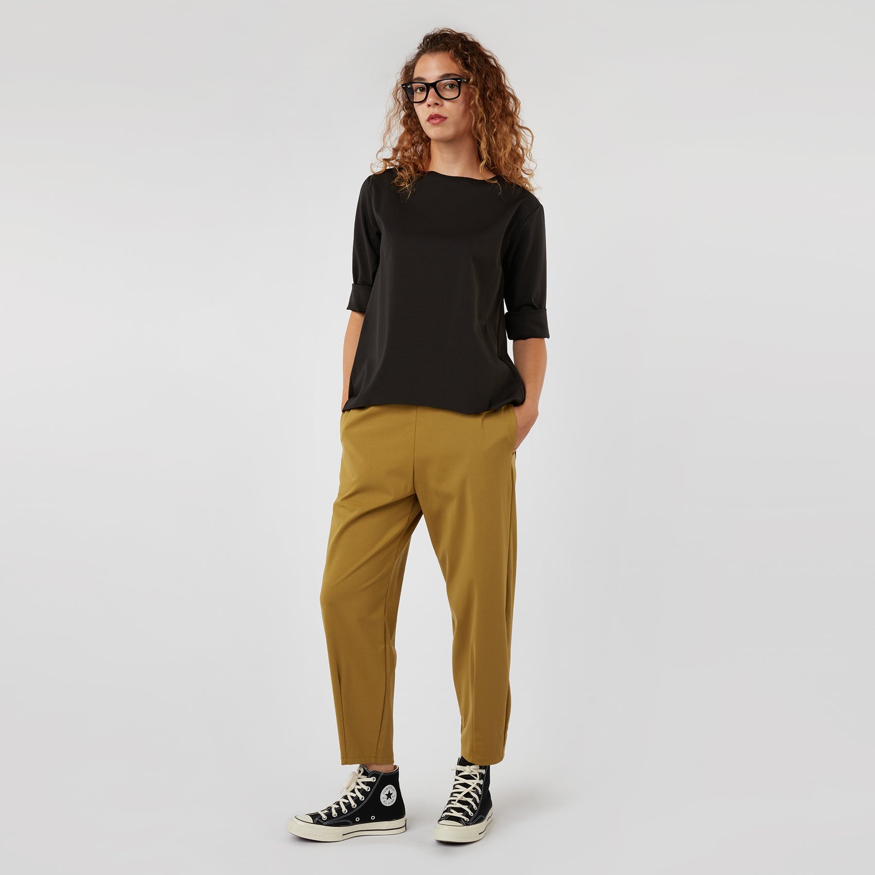 STRETCH PUNTO MILANO T-SHIRT