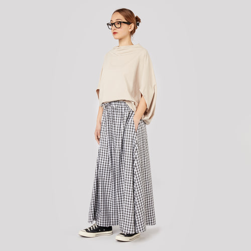 BATWINGS SLEEVES SWEATSHIRT BLUE