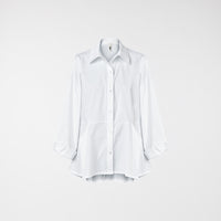 CAMICIA A QUADRETTI CON PIEGHE