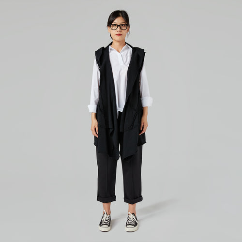 CAMICIA CON INTRECCIO FRONTALE