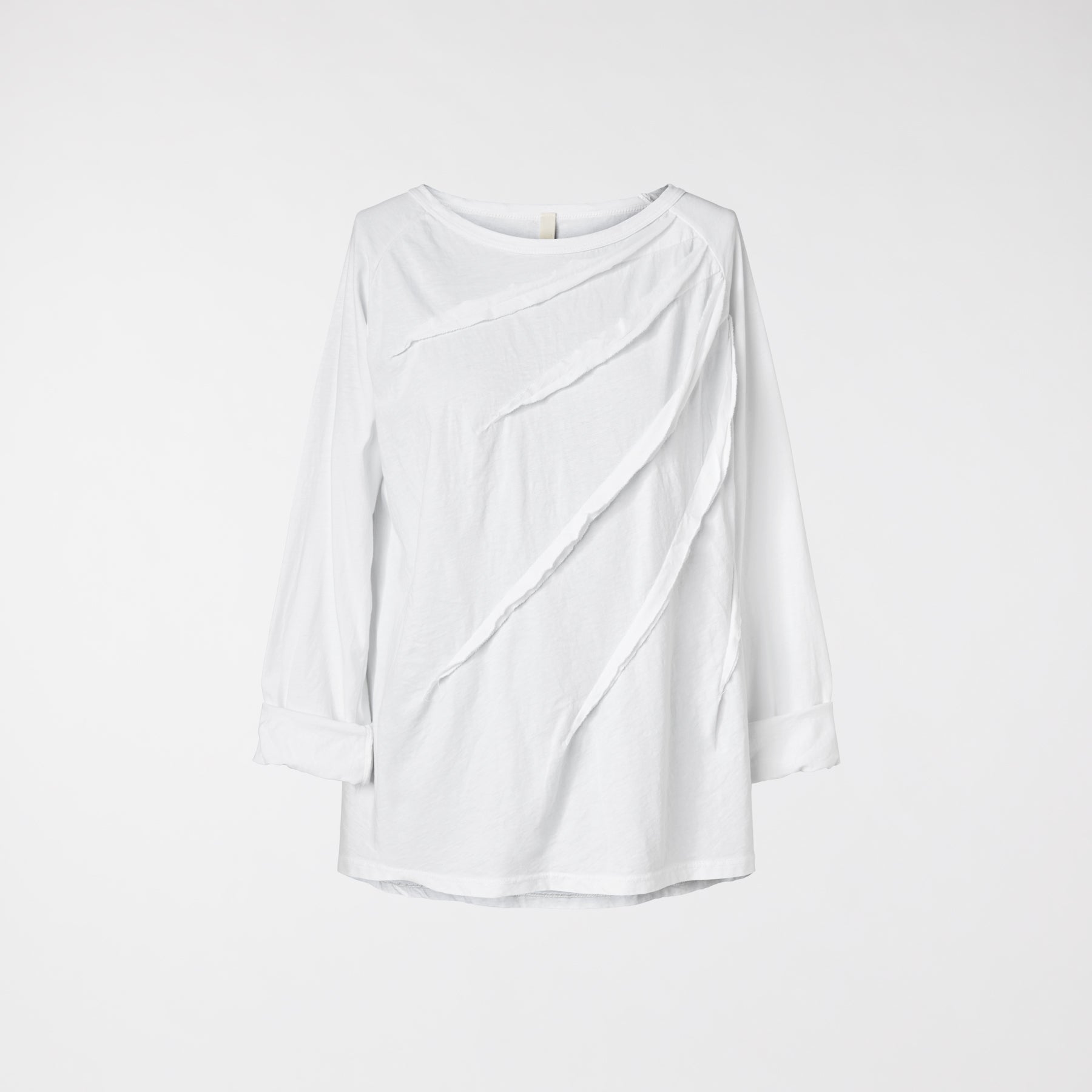 T-SHIRT AVEC COUTURE EN TISSU JERSEY DE COTON