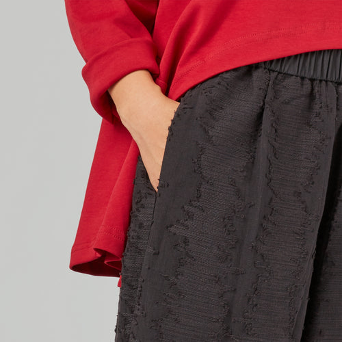 FELPA CON COLLETTO IN MORBIDO COTONE