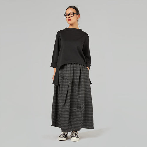 FELPA CON COLLETTO IN MORBIDO COTONE