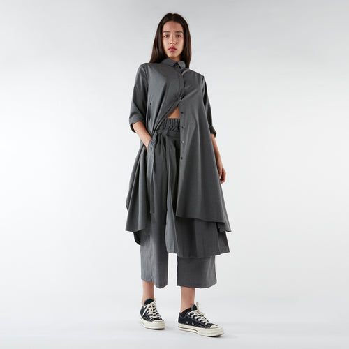 PAREO-EFFECT TROUSERS