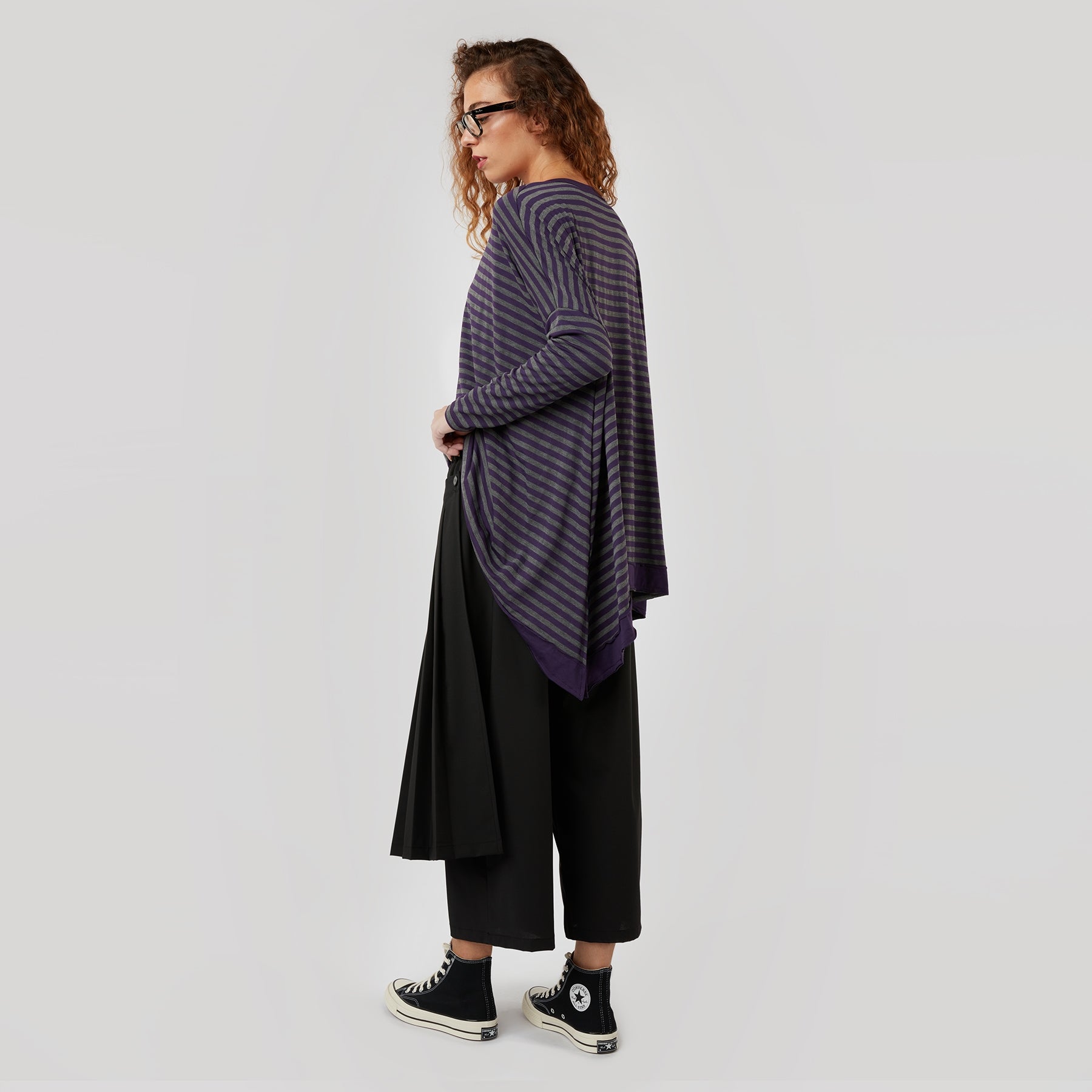 PAREO-EFFECT TROUSERS
