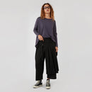 PAREO-EFFECT TROUSERS