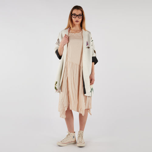 GIACCA KIMONO A FIORI