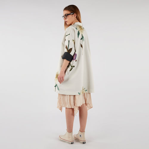 GIACCA KIMONO A FIORI