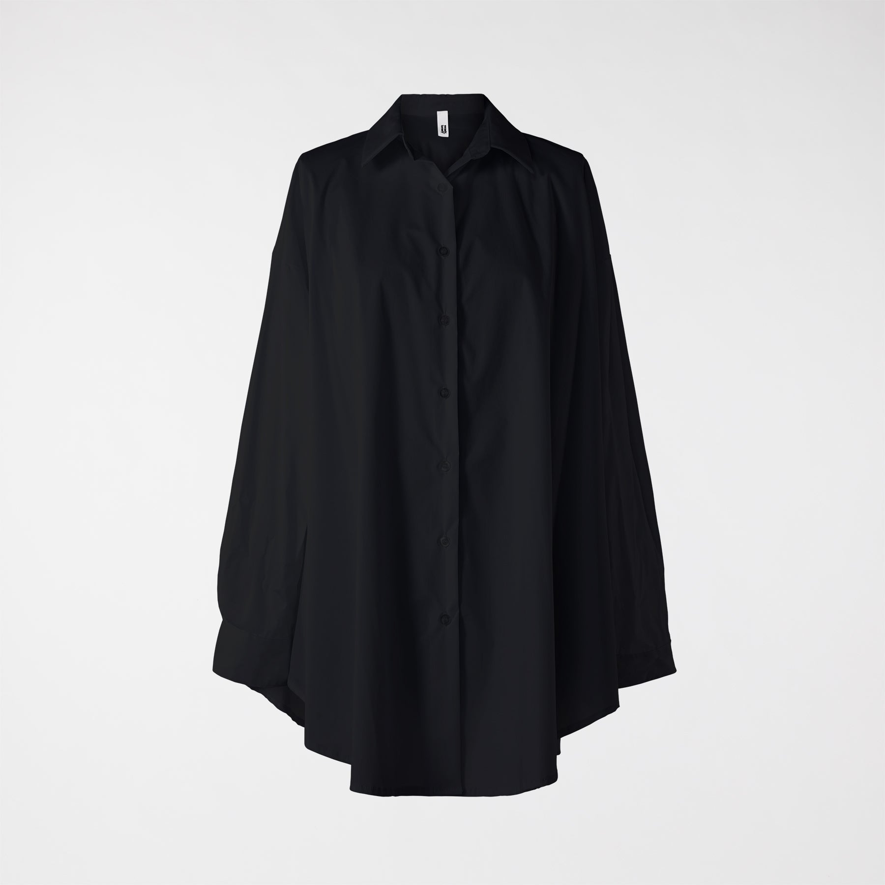 CAMICIA IN COTONE AMPIA E SVASATA