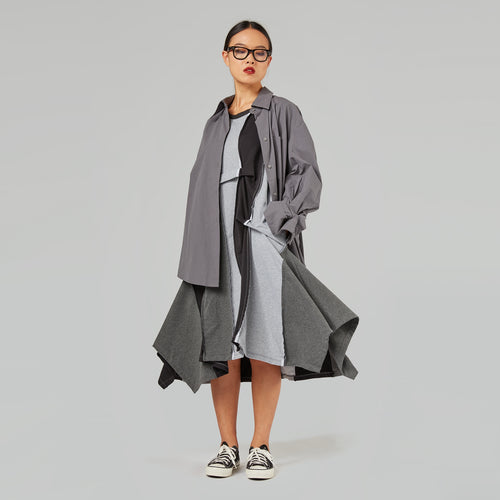 CAMICIA CON DETTAGLIO RIPIEGATO SUL POLSO