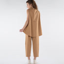 HIGH NECK STRETCH WAISTCOAT