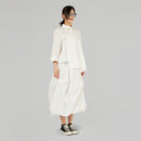 ASYMMETRIC SHIRT WITH ZIP