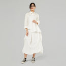 ASYMMETRIC SHIRT WITH ZIP