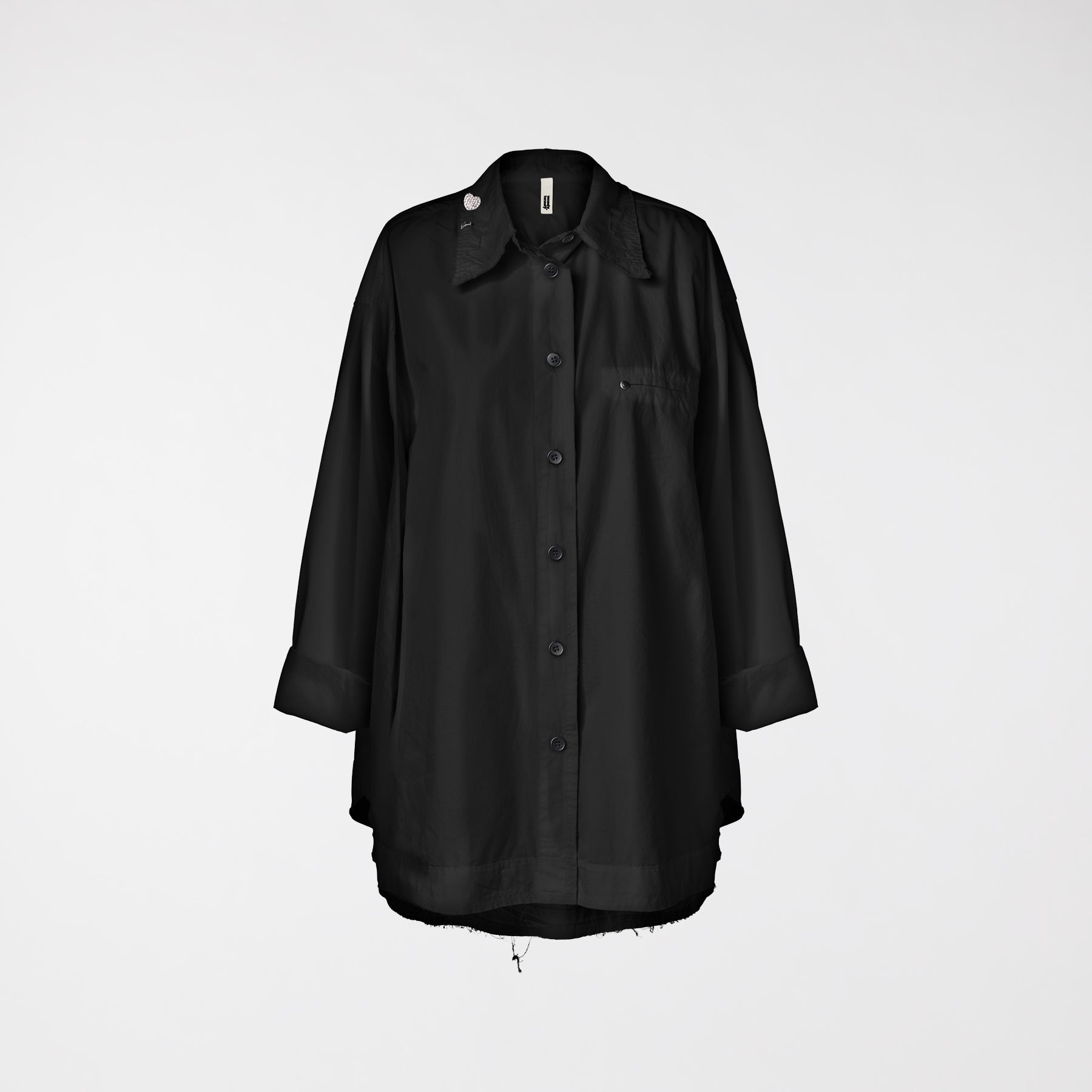 CAMICIA CON ACCESSORIO SUL COLLO