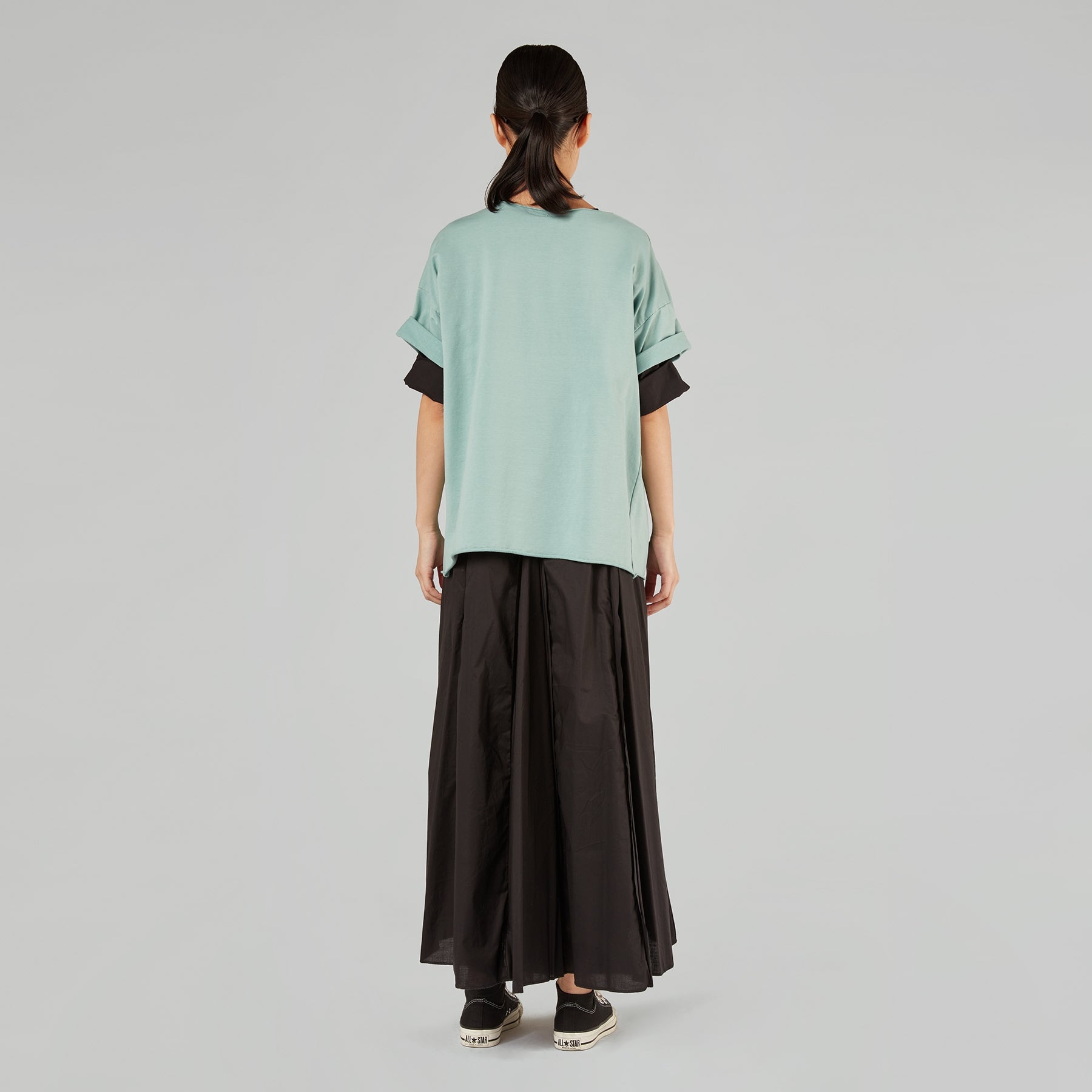 LIGHTWEIGHT SWEATSHIRT IN COTTON FABRIC