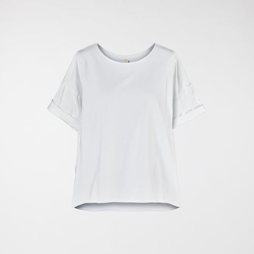 LIGHTWEIGHT SWEATSHIRT IN COTTON FABRIC