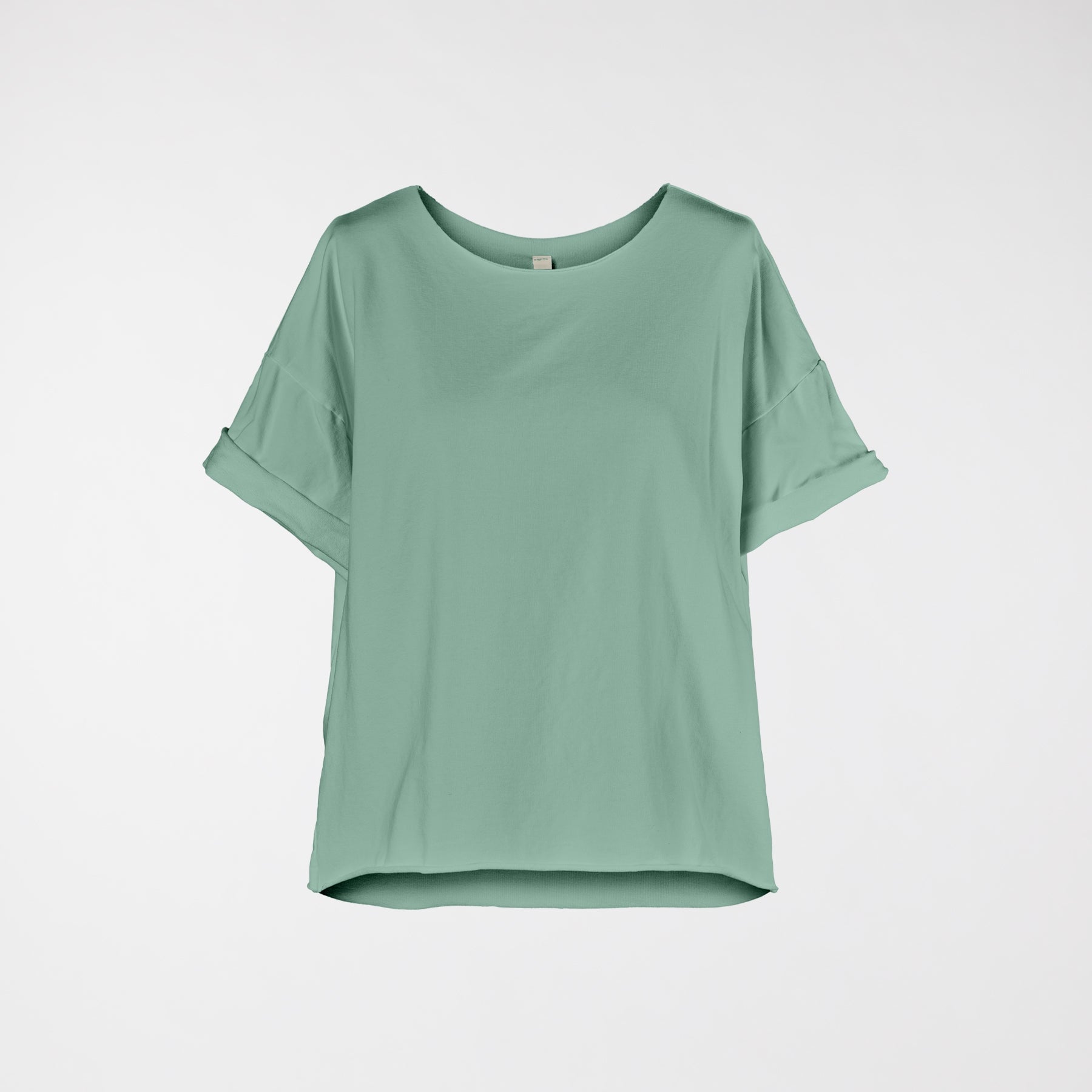 LIGHTWEIGHT SWEATSHIRT IN COTTON FABRIC