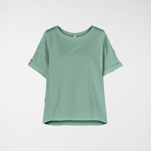 LIGHTWEIGHT SWEATSHIRT IN COTTON FABRIC