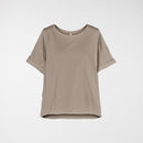 LIGHTWEIGHT SWEATSHIRT IN COTTON FABRIC