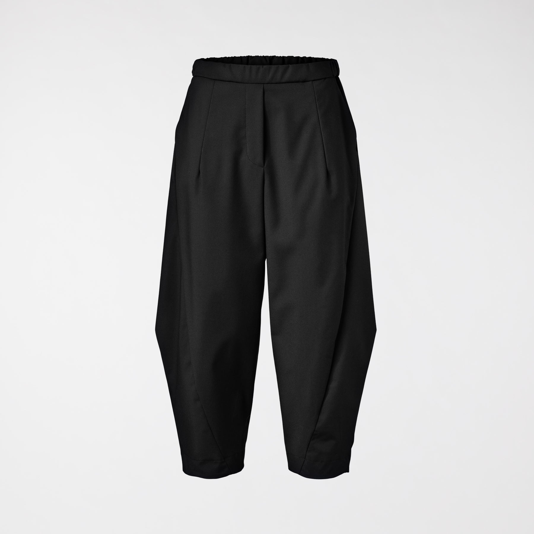 POINTED TROUSERS WITH ELASTIC WAISTBAND