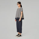 KOSZULKA W PASKI Z FALBANKĄ