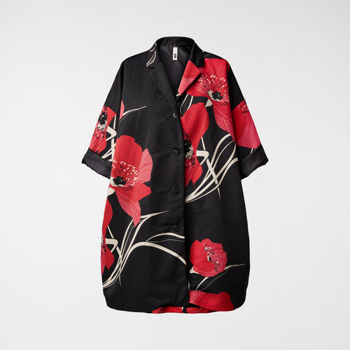 KIMONO JACKET WITH POPPY