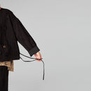 KURTKA Z MATERIAŁU FIL COUPE