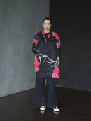 KIMONO JACKET WITH POPPY