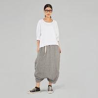 SWEATSHIRT WITH BACK SPLIT