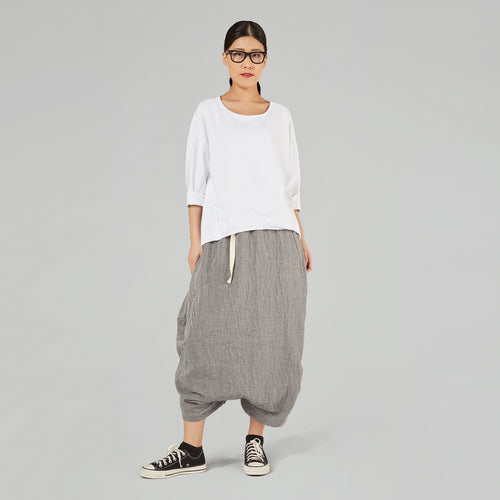 SWEATSHIRT WITH BACK SPLIT