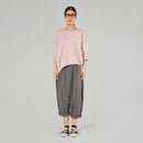 SWEATSHIRT WITH BACK SPLIT