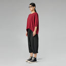 SWEATSHIRT WITH BACK SPLIT