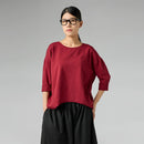 SWEATSHIRT WITH BACK SPLIT