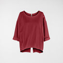 SWEATSHIRT WITH BACK SPLIT