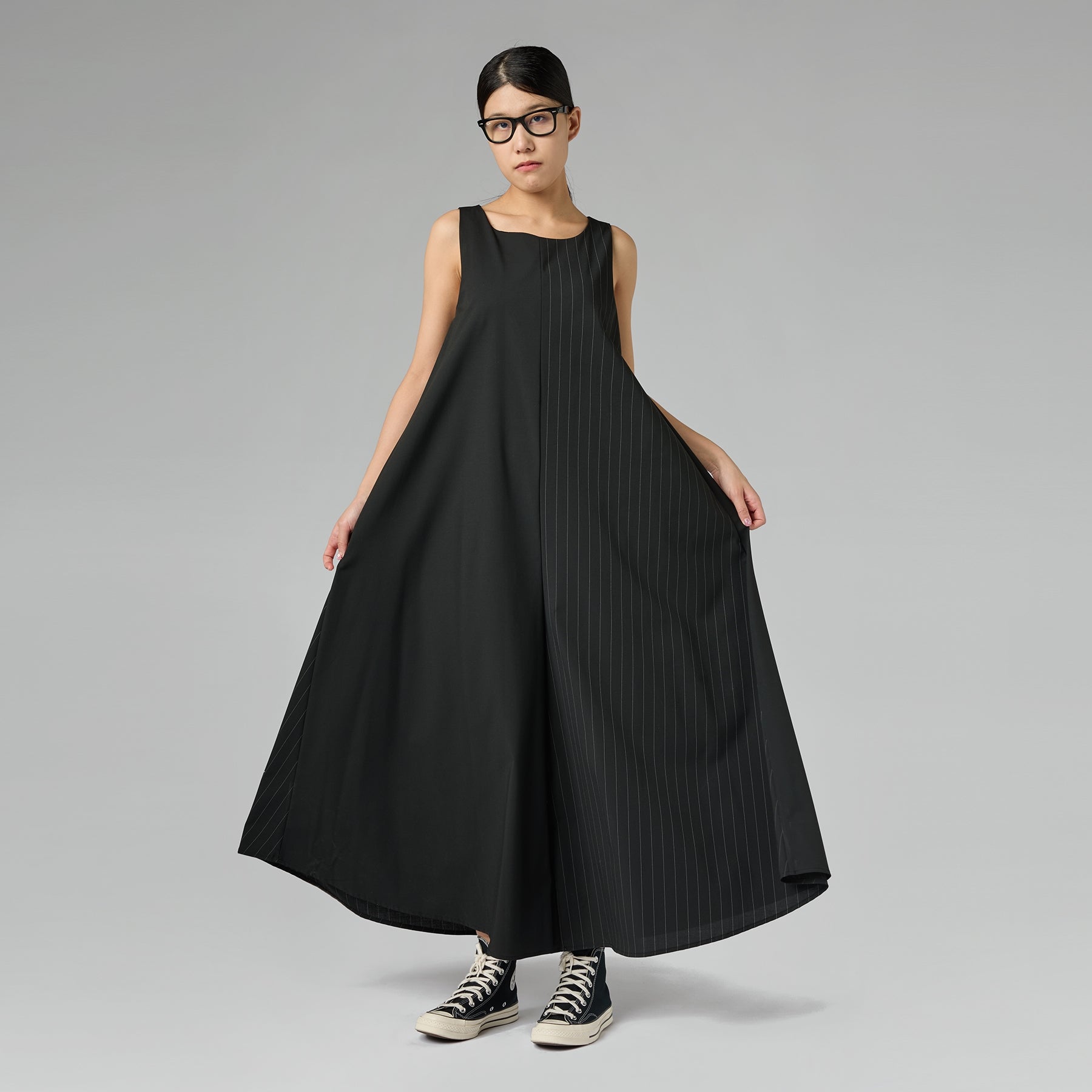 COSTUME EN DEUX TISSUS