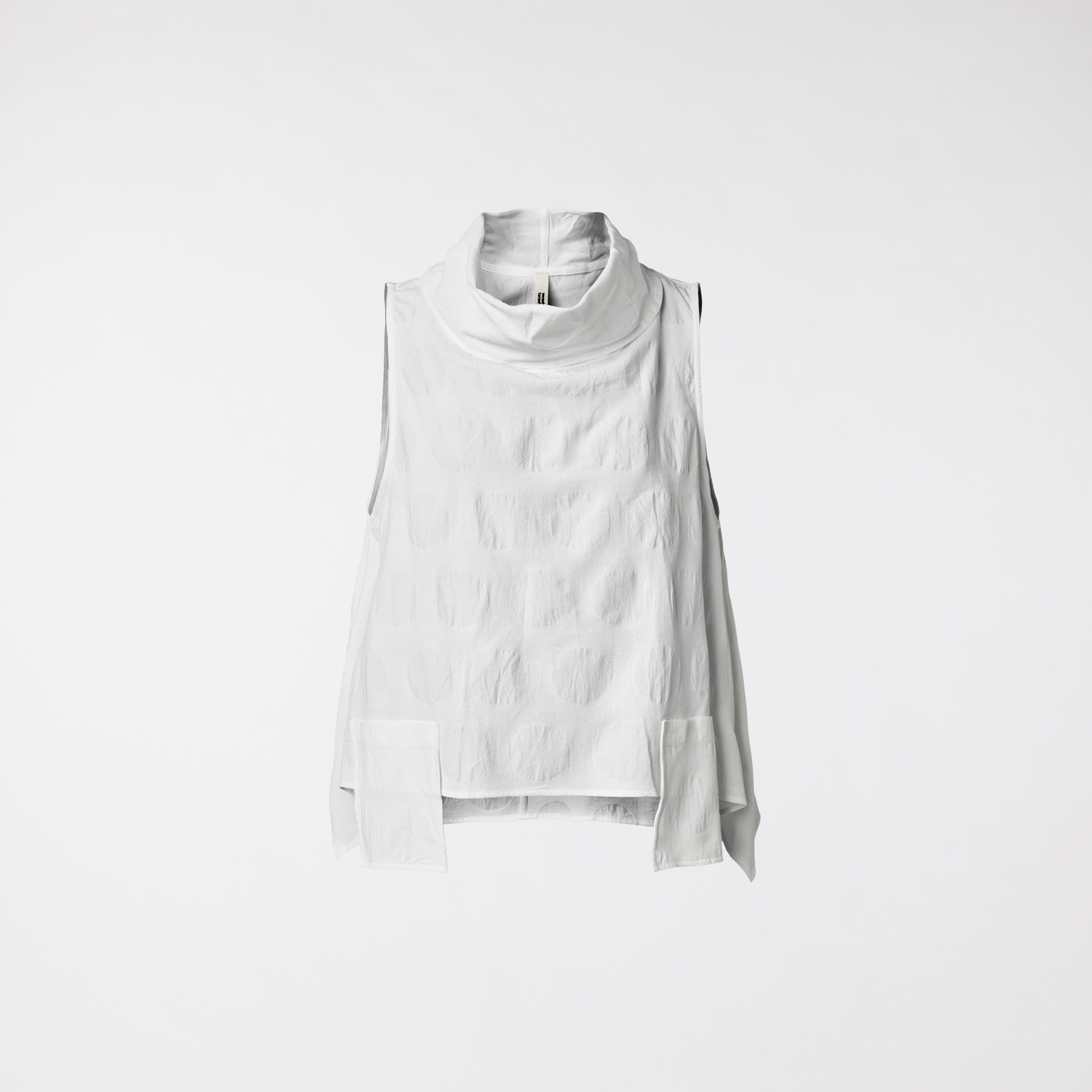 HAUT À POIS AVEC POCHES