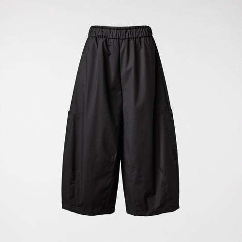 WIDE TROUSERS WITH POCKETS BLACK