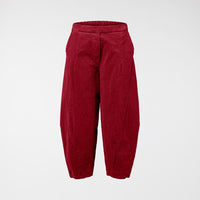 PANTALONES BAGGY DE PANA CON COSTILLAS