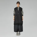 WIDE TROUSERS WITH POCKETS GRAY