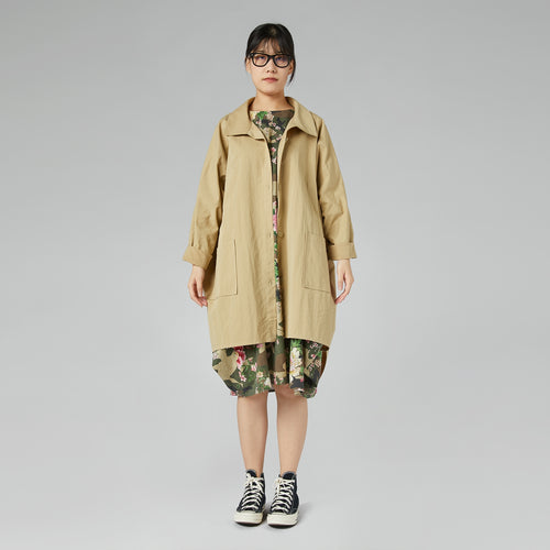 JACKET WITH ATTACHED POCKETS GREY