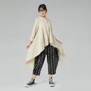 CHECKED TROUSERS WITH WALLET CLOSURE