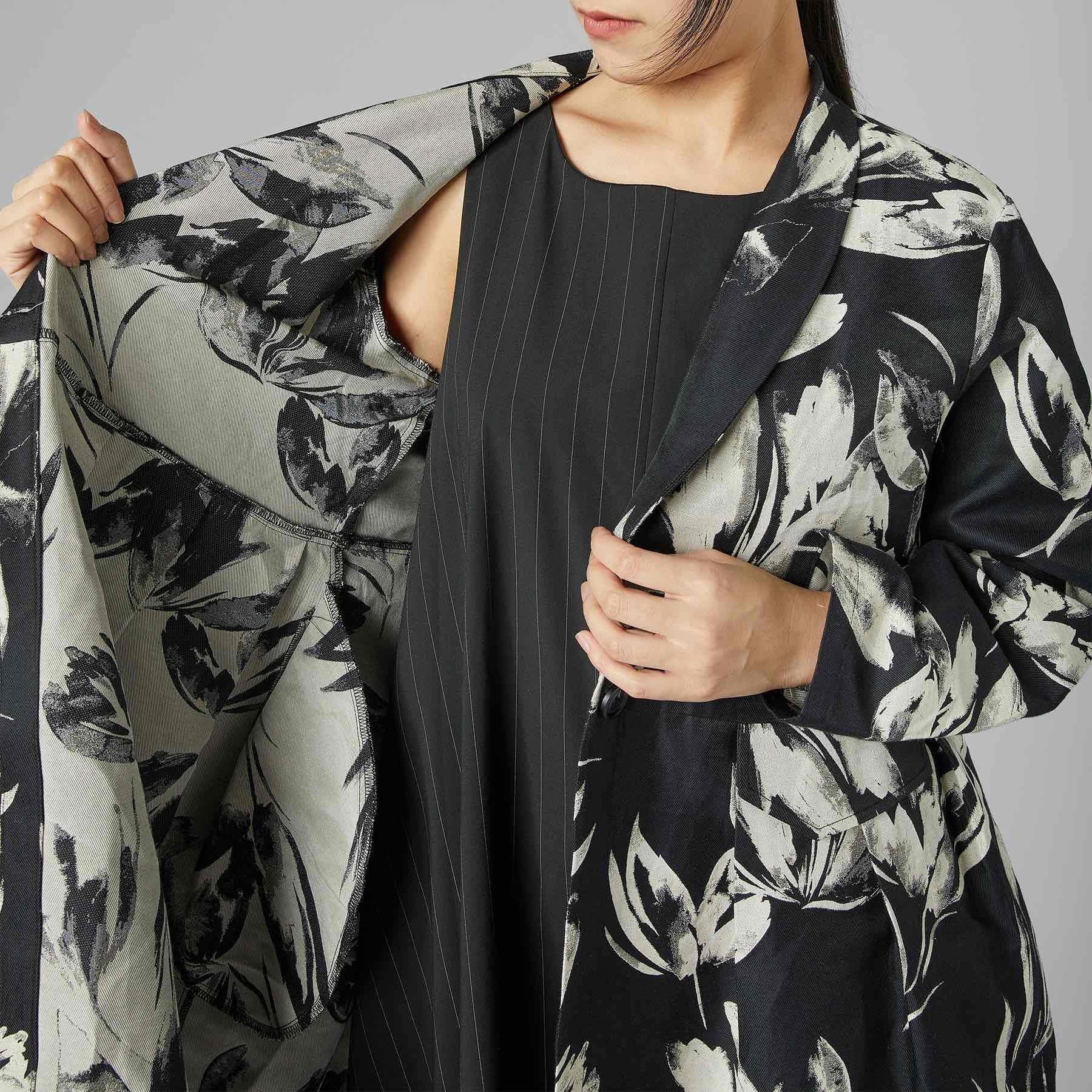 CARDIGAN CON MOTIVO FLOREALE