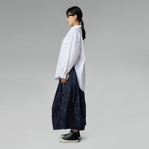 SHIRT WITH POINTED COLLAR