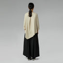 BLUZA ASYMETRYCZNA CZARNA