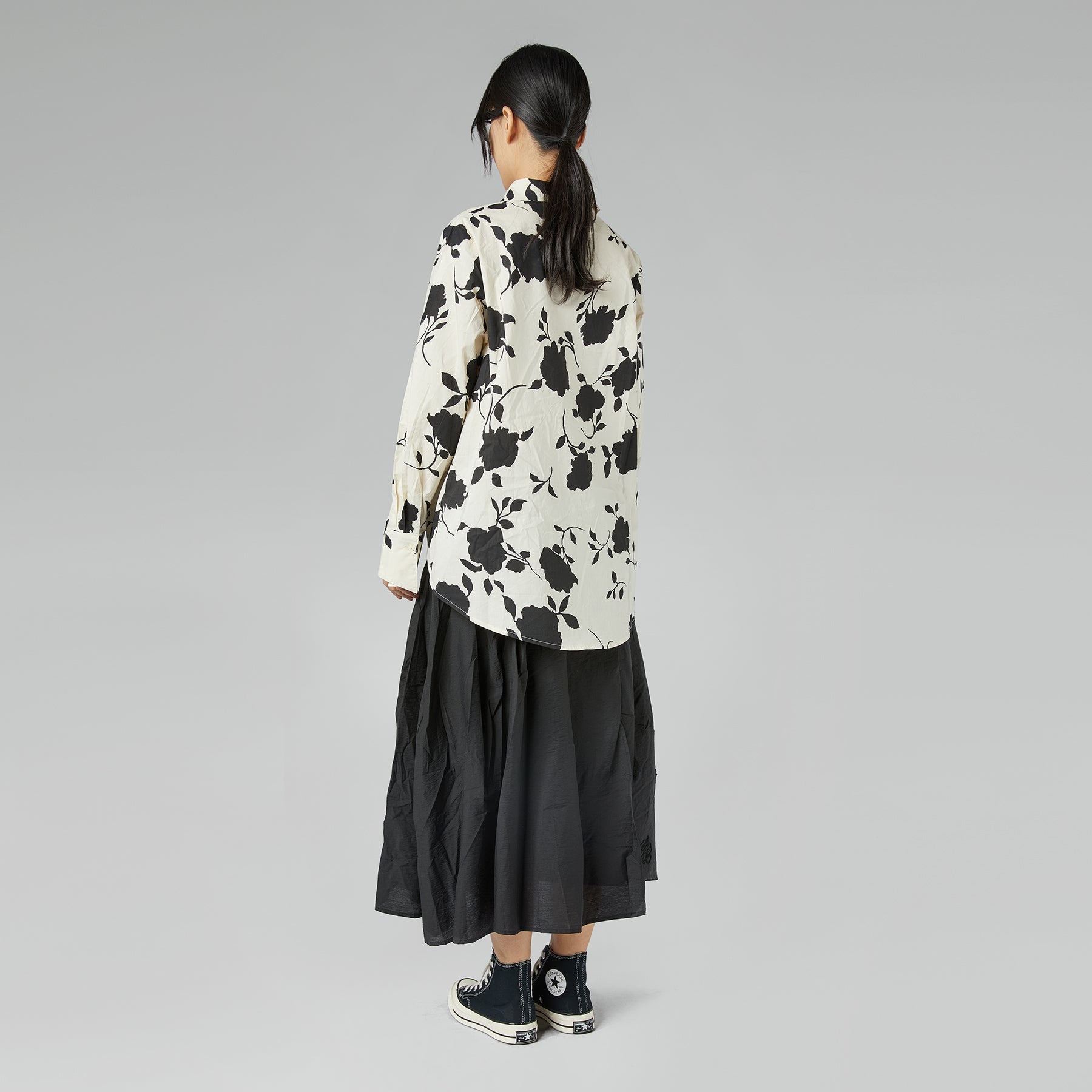 BLUSA CON STAMPA FLOREALE